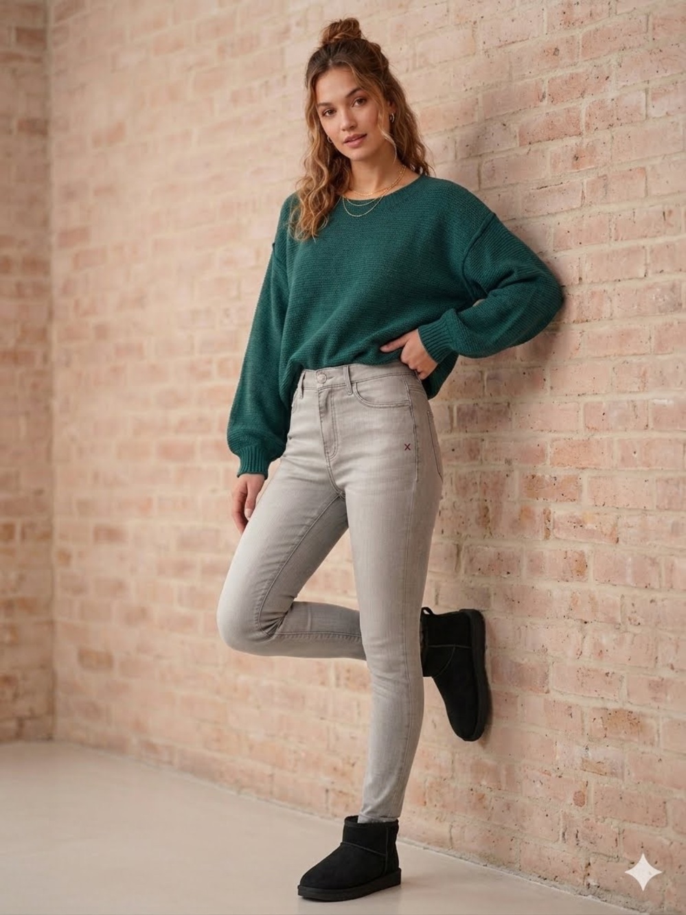 Warp + Weft Skinny High Rise Jeans